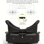 3D Headset VR Smart Glasses Virtual Reality Adjustable wearable Devices Helmet Visor Lenses Goggle For Smartphone Controller