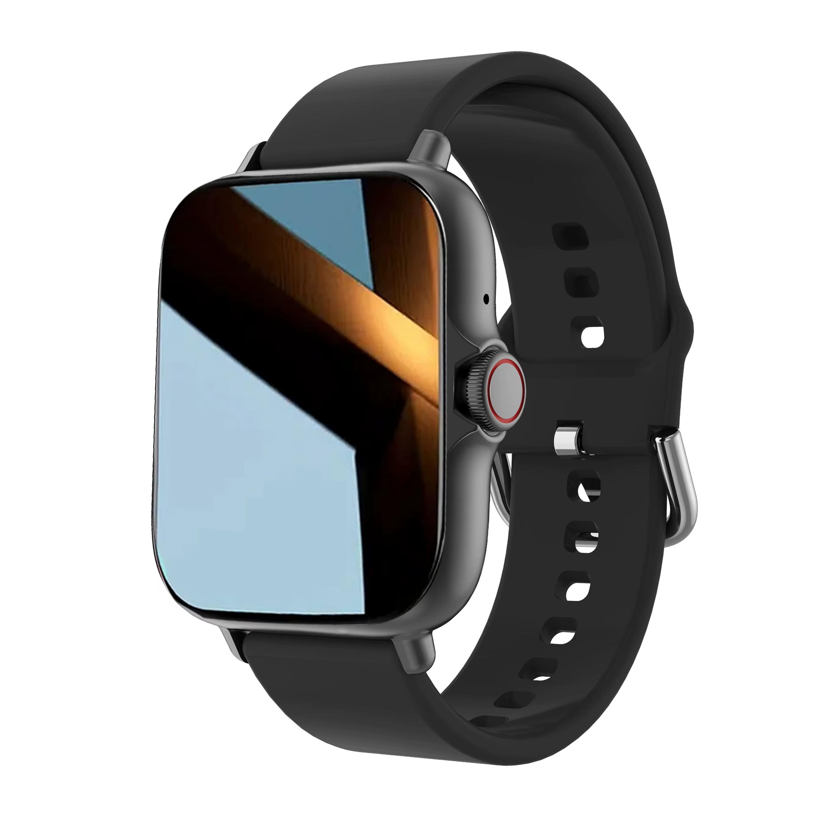 Smart watch with full touch screen, call, message reminder, music control and other functions, compatible with iPhone/android