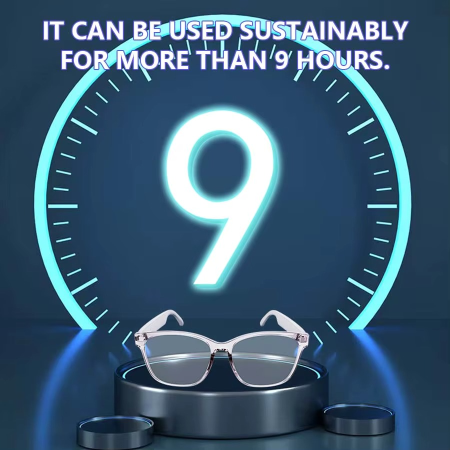 AI Smart Translator Glasses Wireless Bluetooth Glasses Real-time Simultaneous Interpretation for Studying Travel business