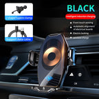 Automatic Alignment 30W Wireless Car Charger Air Vent Mount Phone Holder For iPhone 14 13 12 Samsung Xiaomi Fast Charging Stand