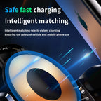 Automatic Alignment 30W Wireless Car Charger Air Vent Mount Phone Holder For iPhone 14 13 12 Samsung Xiaomi Fast Charging Stand